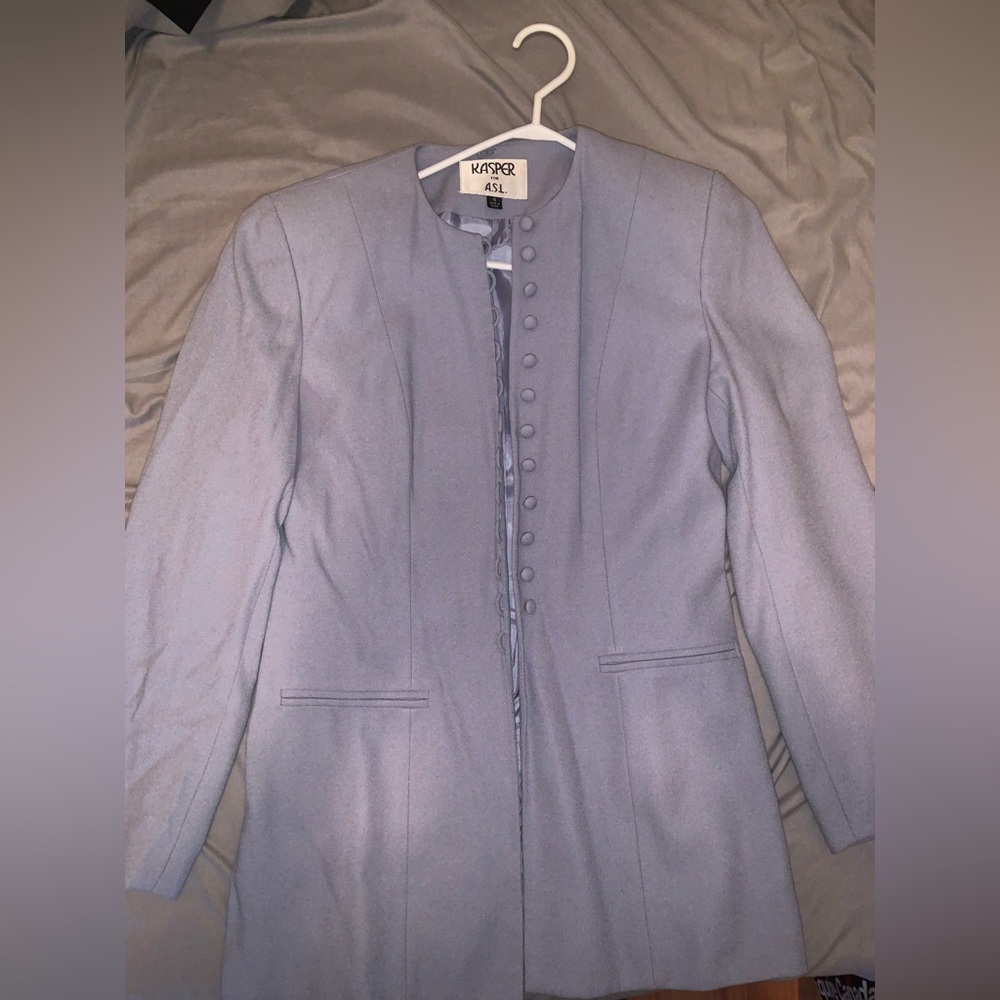 KASPER LAVENDER BLAZER